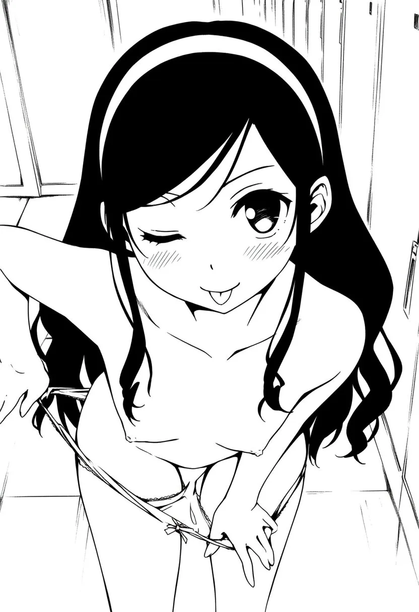 あどけない女子はイタズラな笑顔で脱いでる