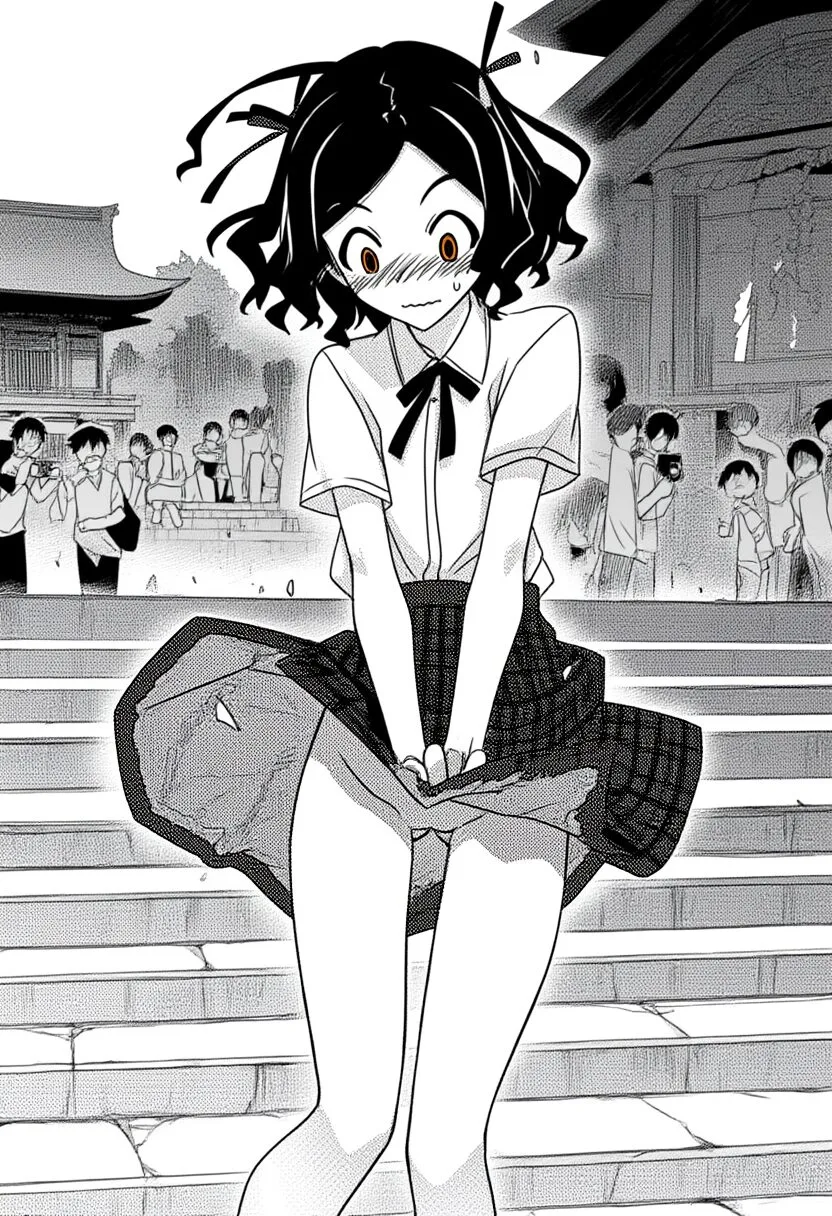 歌原はノーパンで撮影されている